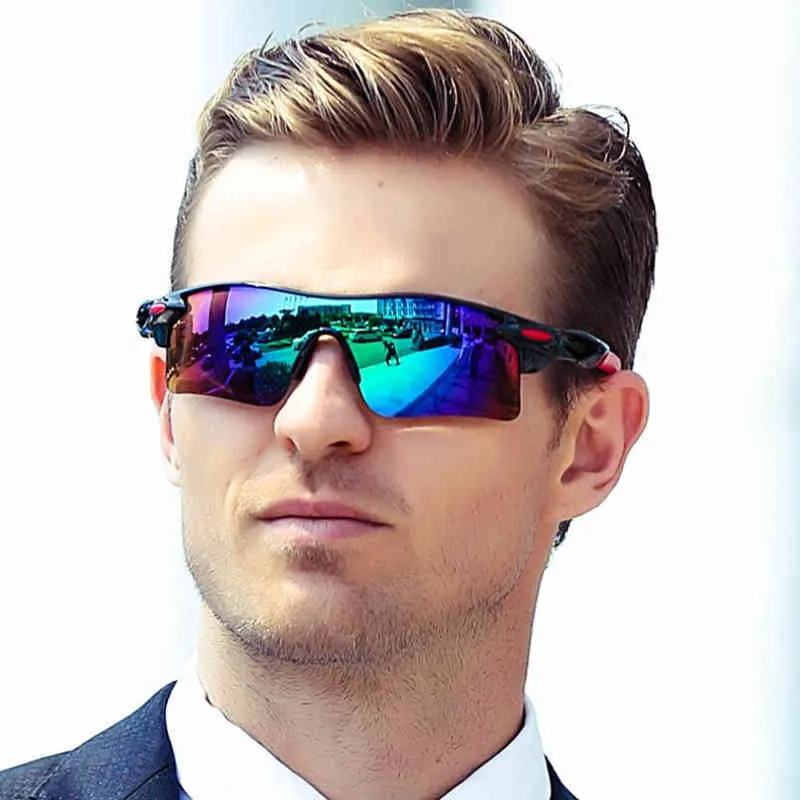 Moda Vintage Okulary Mężczyźni UV400 Goggles Sunglass Retro Eyeglasses Mężczyzna Sun Męskie Kierowcy Marka Driving Okulary