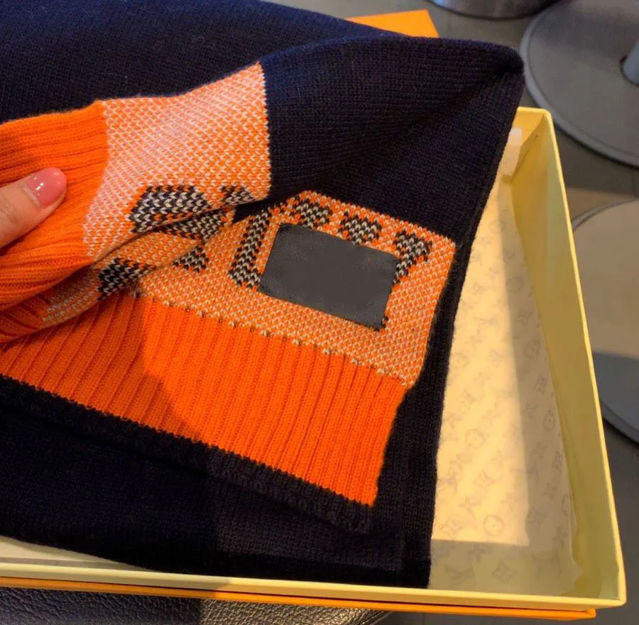 Écharpes en cachemire tricotées de haute qualité, écharpe classique pour hommes et femmes, 2021x30, 180