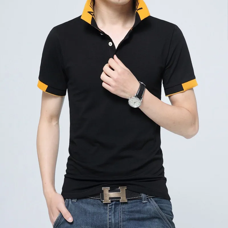 2021 Fashion polos t-shirt men Casual t shirt Embroidered Medusa Cotton polo Shirt High street collar Polos shirts