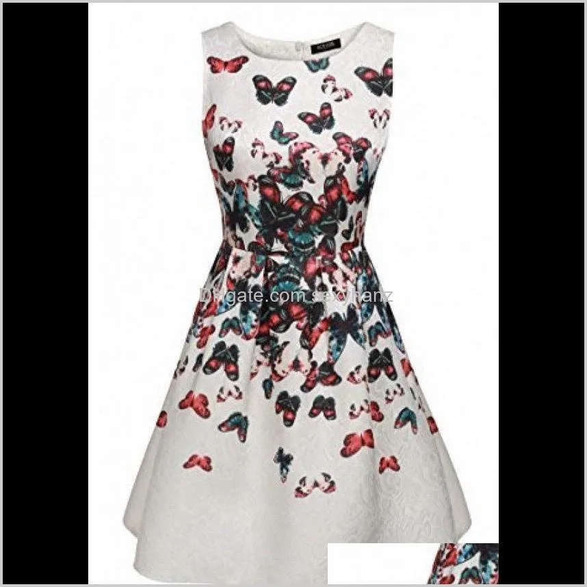 Casual vestuário vestuário entrega 2021 acevog womens vintage audrey hepburn 50s inspirado rockabilly balanço cocktail curto vestidos branco dr