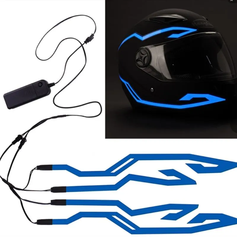 LED Signal Flashing Stripe Light Bar Strip Sticker Paster For Atv ...