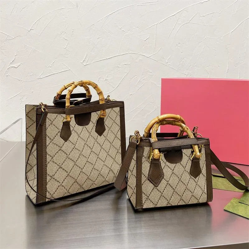 Fashion Women Bamboo tote leather shoulder bag high quality handbag ladies designer handbags lady clutch purse bags