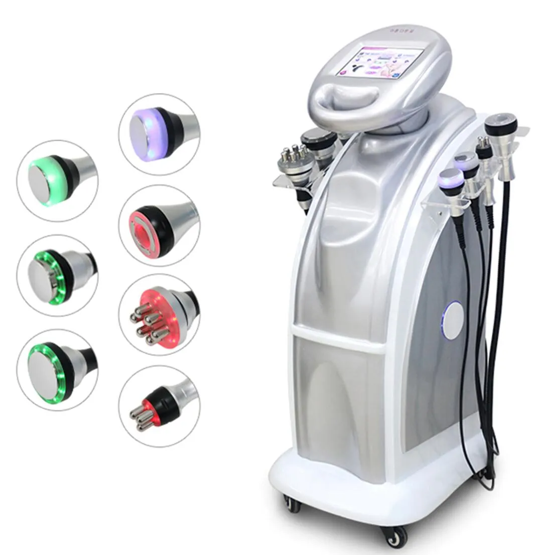 New arrival Body shape 7 in 1 80k Ultrasonic slimming RF Cavitation Radio Frequency Weight Loss fat reduce vaccum suction beauty machine