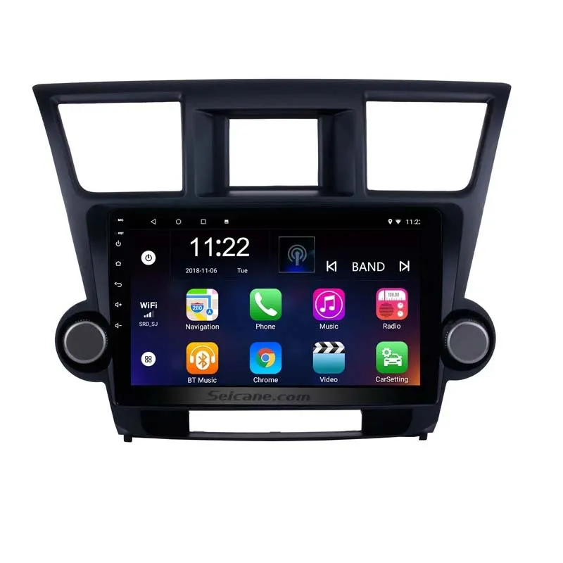 2G + 32G IPS 10,1 "Android Auto dvd Radio Multimedia Video Player Für 2014-2015 Toyota highlander Navigation GPS 2 din RDS