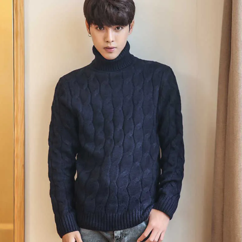 Mens 5XL Plus Size Mens Wool Turtleneck Sweater Sweater With High Turtle Neck And Warm Wool Pullover For Casual Wear Black From Kong01 54.93 DHgate.Com
