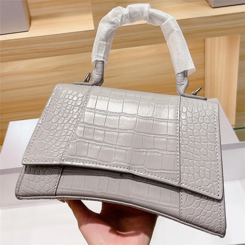 2021 Luxurys Famous Designers Women Shoulder Bag Purse Toiletry Alligator Silver Logo Handbags Totes Handbag Purses Classic Crossbody Bags Crocodile Tote Wallets