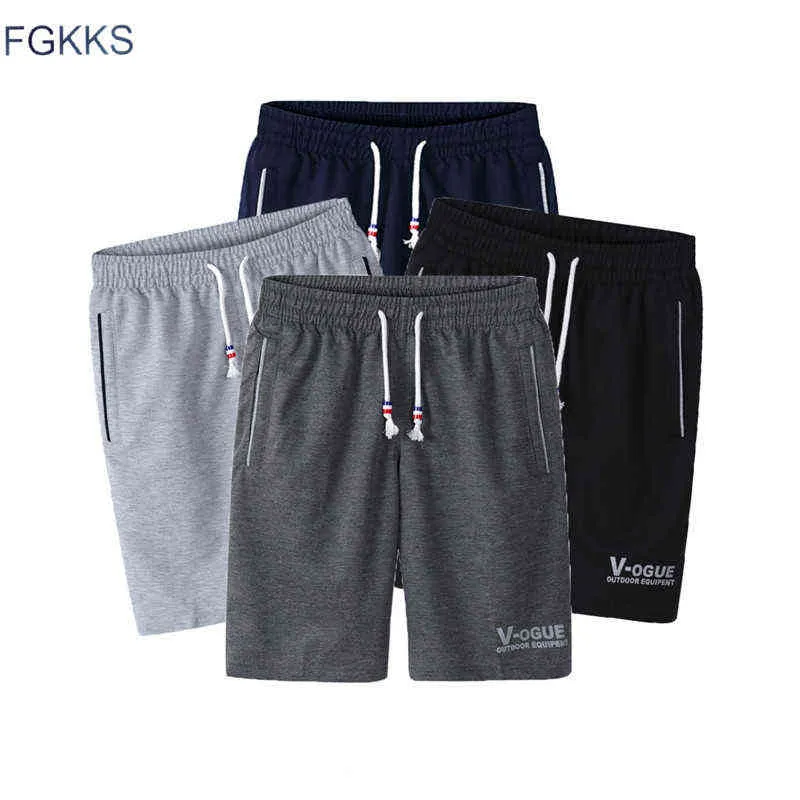 fgkks 반바지 de marque la mode pour hommes t 2021 피트니스 근육 조 입력 dcontract 220312