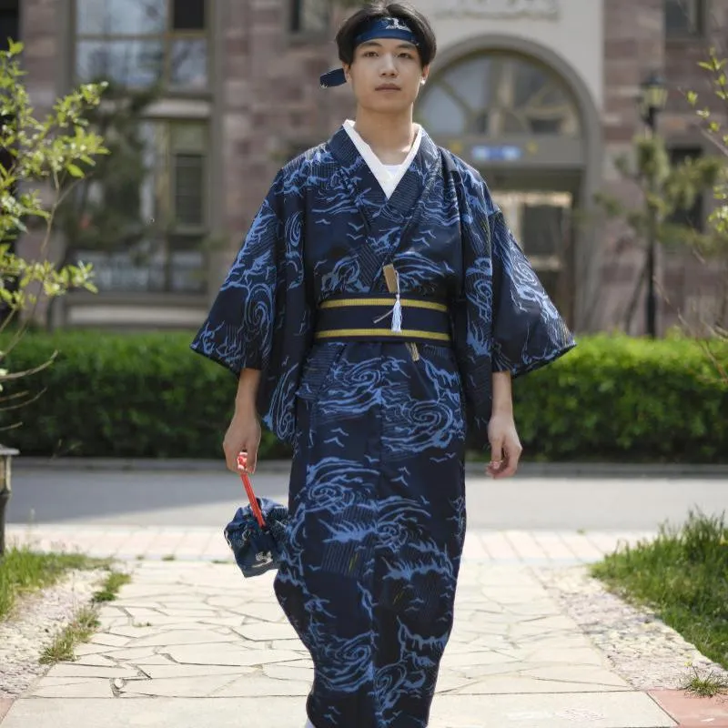 Acquistare Abbigliamento Etnico 2021 Primavera Kimono Uomo Abito Formale  Giapponese Tradizionale Samurai Four Seasons Stage Haori Costumi Cosplay  Economico | Consegna Veloce E Qualità | It.Dhgate