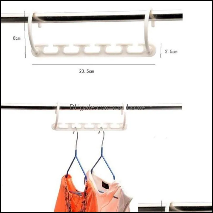 2017 Hot Space Saver Wonder Magic Hanger Clothes Closet Organizer Hook Drying Rack Multi-Function Clothing Storage Racks