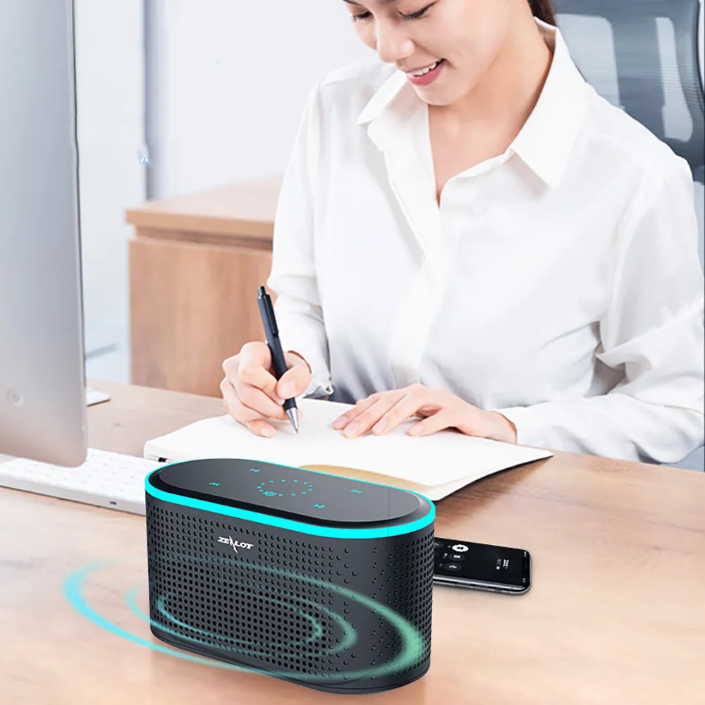 zealot fanatic z2 bluetooth speaker subwoofer long time standby tws interconnected wireless audio speaker dhl