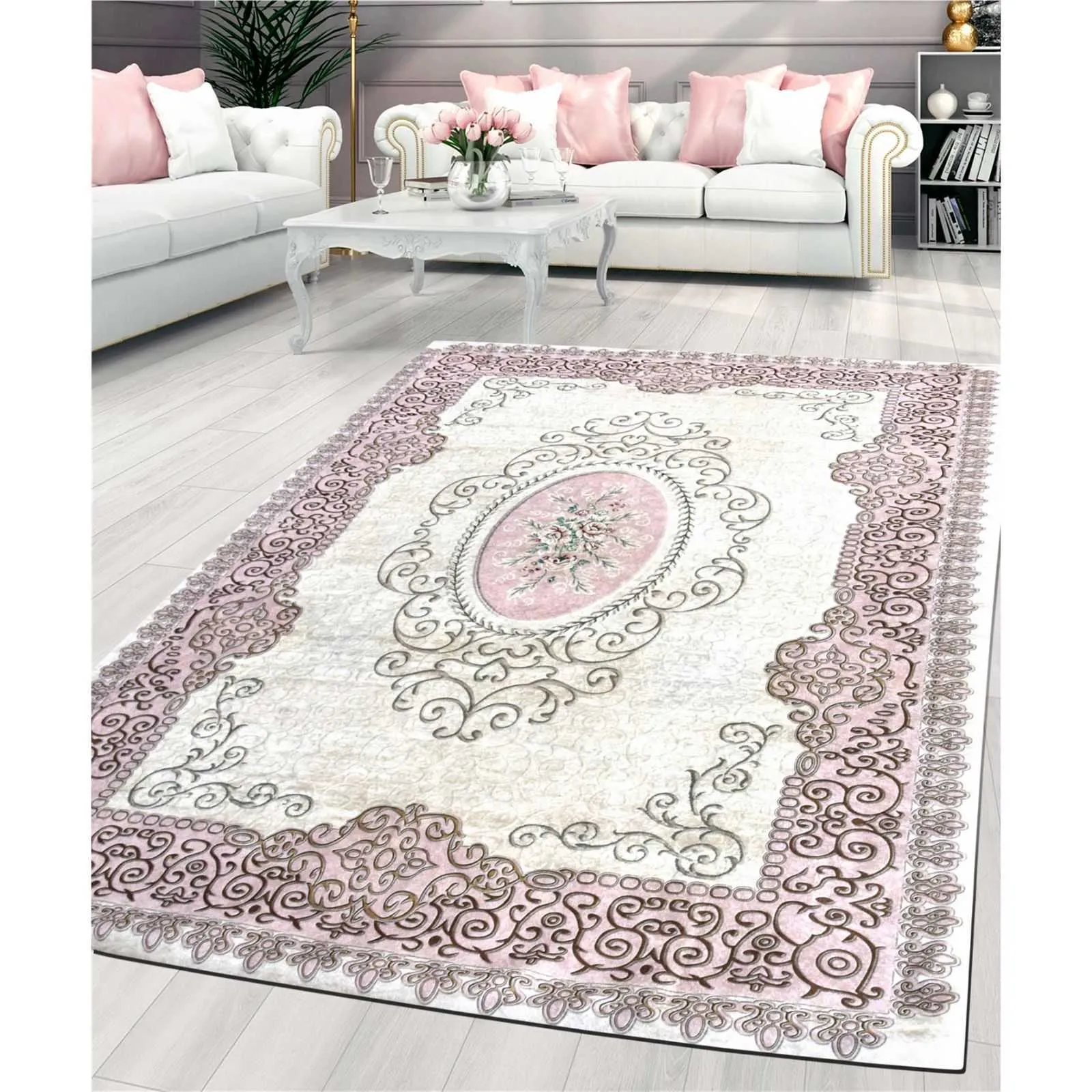 Traditionell mönstrad gummi mattan täcka turkiska tyg ryggskydd rum dekoration sovrum tapete cubrir sponged 210626