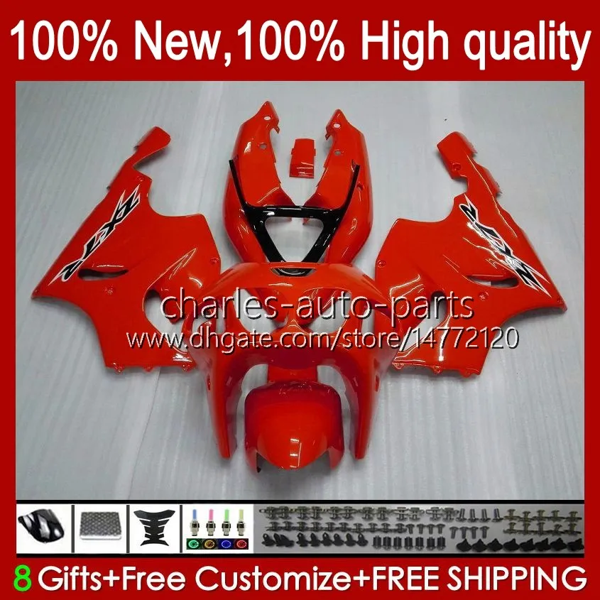 Bodywork Body For KAWASAKI NINJA factory red full ZX-750 ZX7R ZX750 ZX 7 R 96 97 98 99 2000 2001 2002 2003 28HC.3 ZX 7R ZX 750 ZX-7R 1996 1997 1998 1999 00 01 02 03 OEM Fairing