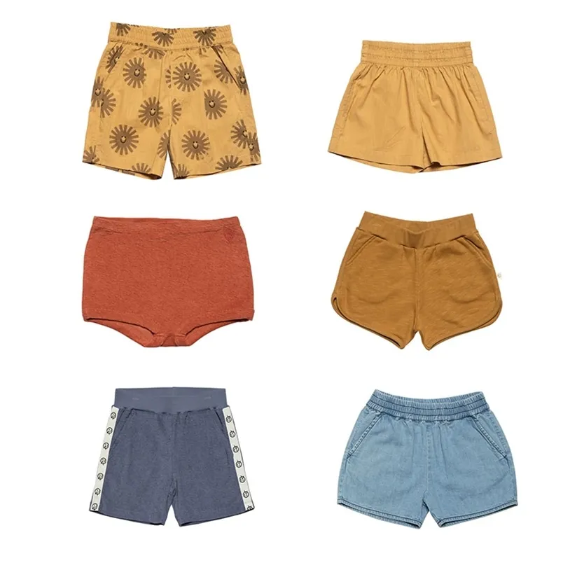 Wyn Kids Summer Hawaii Shorts Boys Girls Brand Design Sun Print Bottoms Child Unisex Stylish 210619