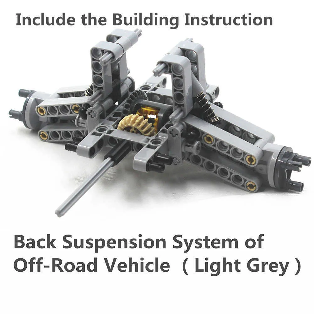 MOC Technic Parts 78pcs Rear Suspension System of Off-Road Vehicle compatible with  for kids boys toy TSMA-RSS78