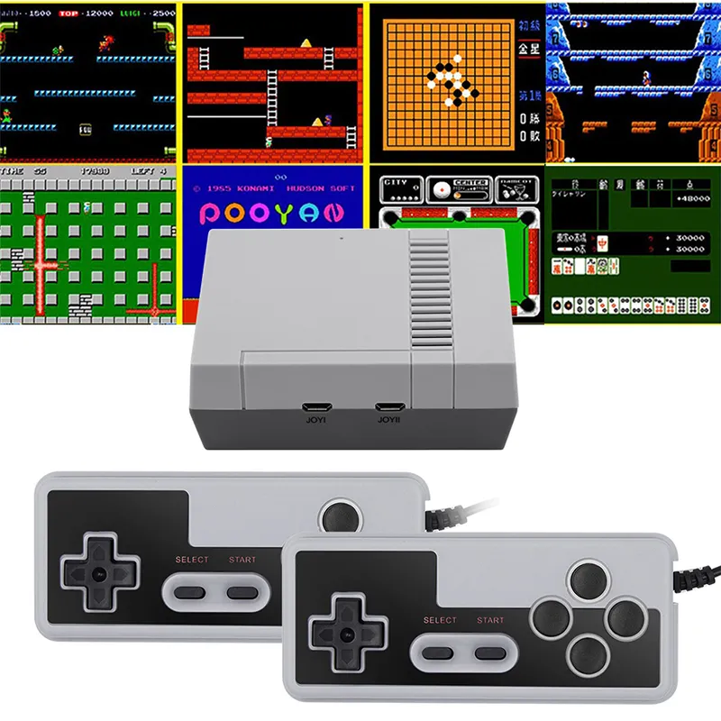 Mini NES Game Console Retro 8 Bit Handheld Video Games, 342 Built In ...