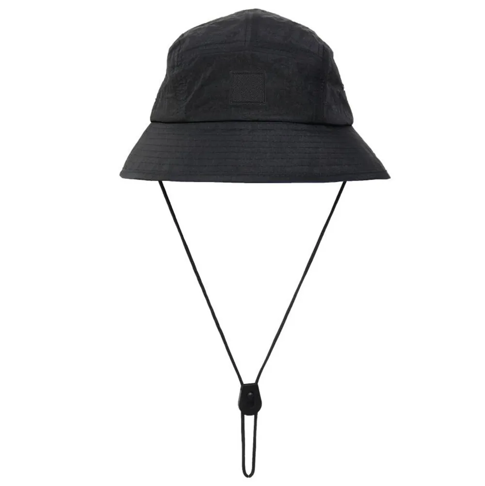 Novo estilo chapéu de caçamba chapéus de pesca dobráveis unissex ao ar livre chapéu de sol caminhadas escalada caça praia pesca bonés masculinos ajustáveis draw string 11