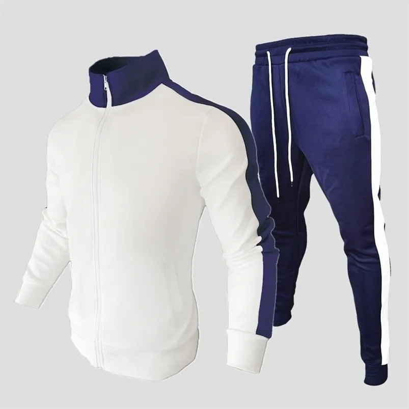 Men's Gyms Fitness Sports Suit Clothes Running Jogging Sport Wear Exercise 210818