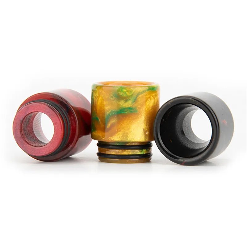 810 Thread Epoxy Resin Smoking Accessories Wide Bore Drip Tip Mouthpiece Drips Tips for TFV8 TFV12 Prince Atomizer