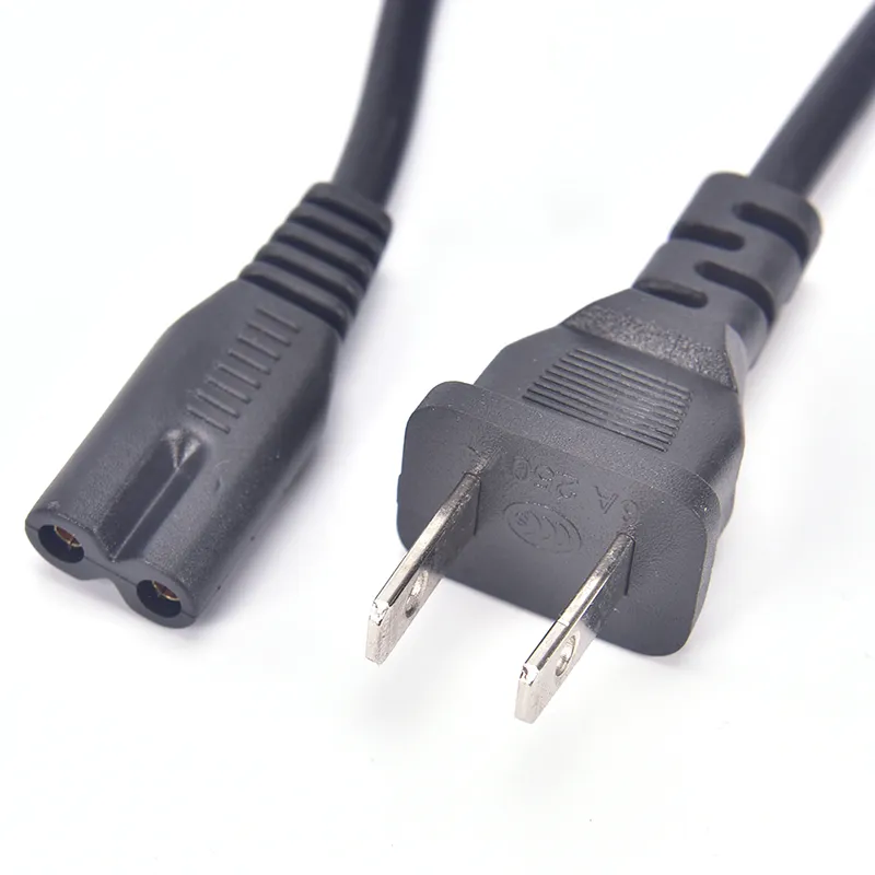 1,2 m 2 Pin Prong EU Kabel Netzteil Kabel Konsole Kabel C7 Abbildung AU US UK Kabel für Samsung XBOX PS4 Laptop Notebook LG TV Drucker