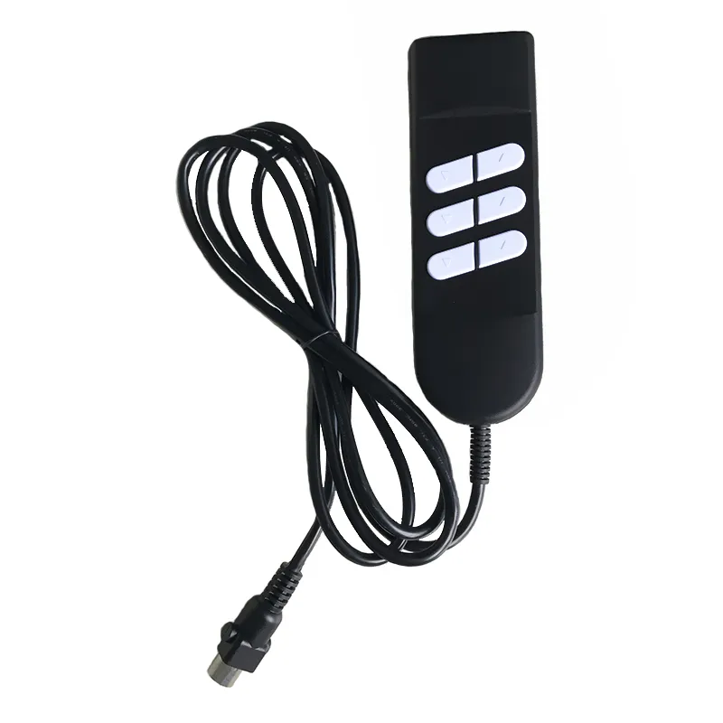 Okin Remote Hand Control with 6 Button and USB - 7 pin Plug for Lift Chair  Power