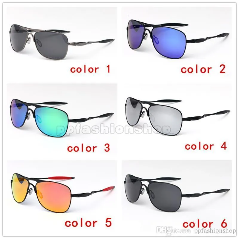 Croshair Polarized brand Sunglasses Scrub Black 61mm Sunglasses Rubber Case Glasses Legs New Anti-fragment Sunglasses 4060