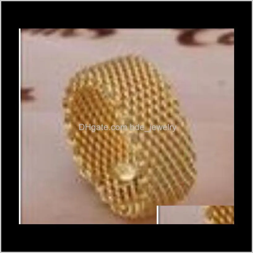 factory price top quality plated 18k gold rings fashion unisex jewelry dff0740