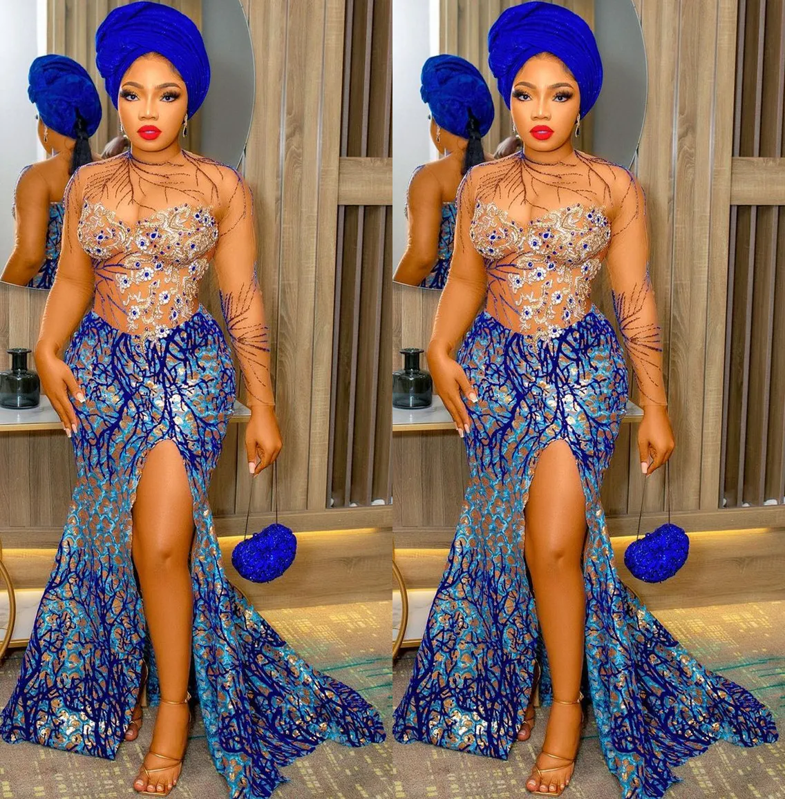 Save Big on Bulk Aso Ebi Mermaid Lace Prom Dresses ZJ066 Plus Size Arabic  Aso Ebi Mermaid Lace Prom Dress Sheer Neck Beaded Evening Gown For Formal  ..., image size:1136x1157