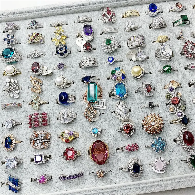 Colorful Vintage Vintage Gemstone Rings Womens Ring With Colorful Vintage Vintage Gemstone Rings Womens Ring With