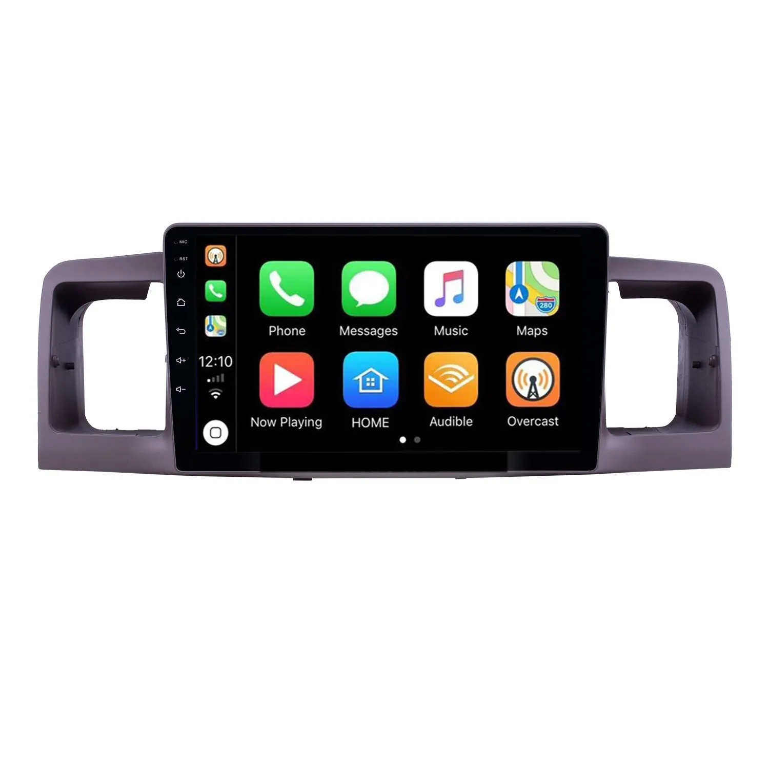 HD Touchscreen 9 tum Bil Android GPS Video Navigation Radio för 2006-2013 TOYOTA COROLLA med Bluetooth AUX Support CarPlay DAB + OBD