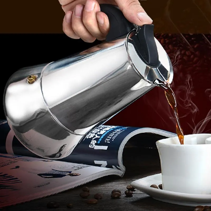 2/4/6/9/12 Cups Coffee Maker Pot Stainless Steel... From Kong08, $9.68 |  DHgate.Com