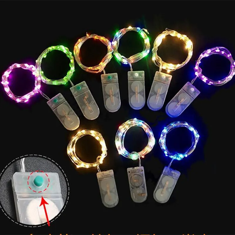 Fairy Lights Copper Wire LED String Light Christmas Garland Indoor Bedroom Home Wedding New Year Decoration Battery Powered