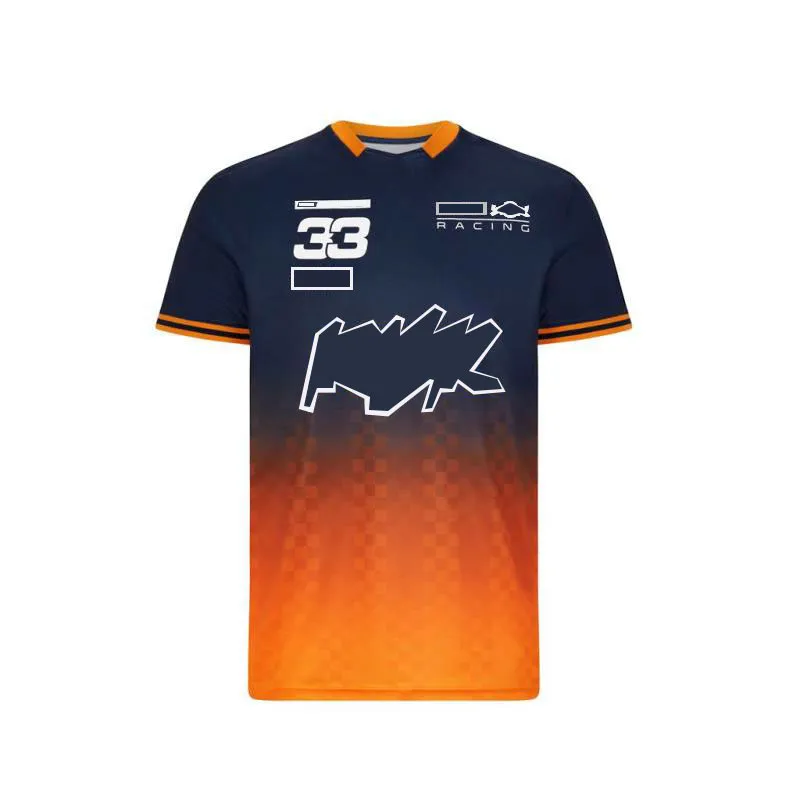 2021夏の新しいF1フォーミュラワンレーシングスーツワールドチャンピオンシップポロシャツTシャツ大型カスタマイズ可能なVerstappen Clothing3109 ZV53