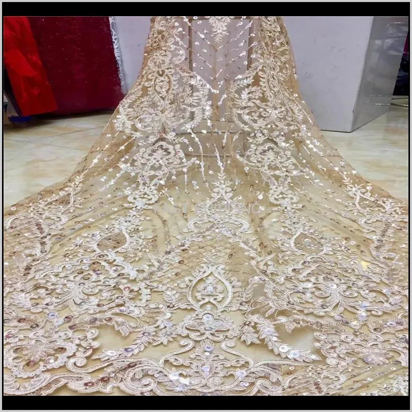 Luxury Nigerian Mesh Net Laces Fabrics