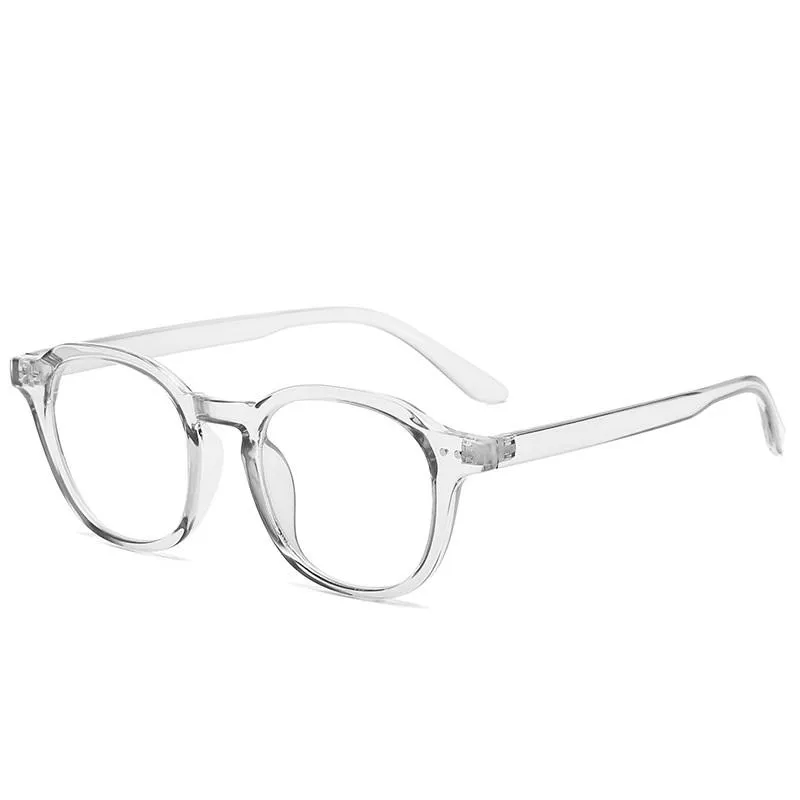 Lunettes de soleil Vintage hommes femmes plastique Anti lumière bleue bloquant Prescription Gaming verre lunettes de lecture