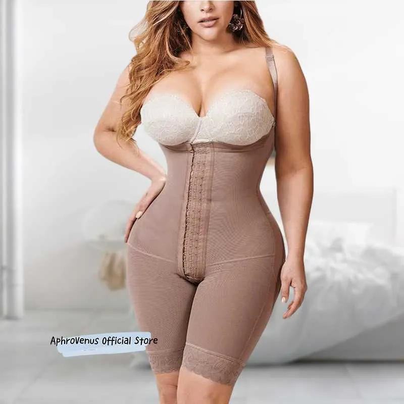 Women's Shapers Faja Colombiana Mujer Knee Length Shapewear Full Body  Shaper For Women Postpartum Reductive Girdle Waist Trainer Corset Shea