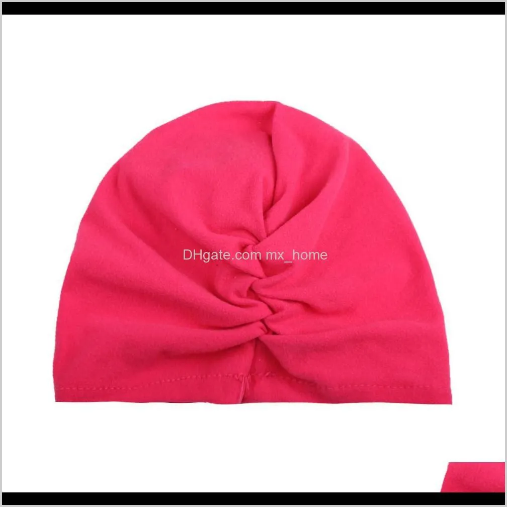 fashion new bow pleated baby hat