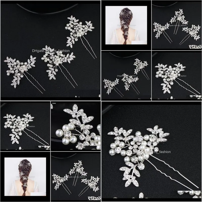 women pearls ivory white hairpins fashion hair sticks fields and gardens style wedding hair jewelry accessories ps1912