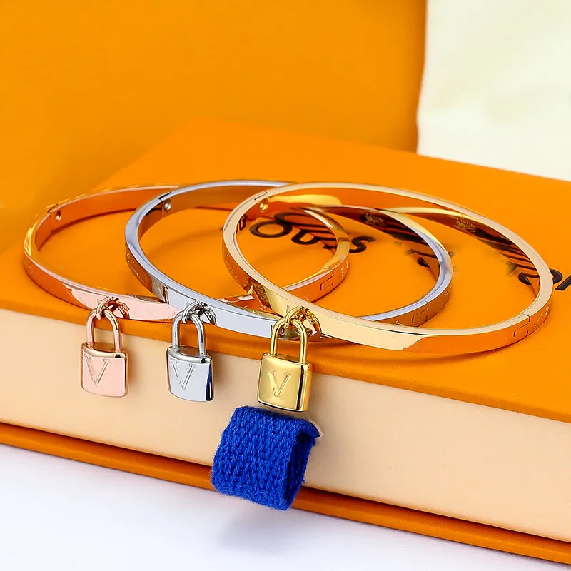 Rose Locker Bangle In Fashionable Gold And Silver For Men