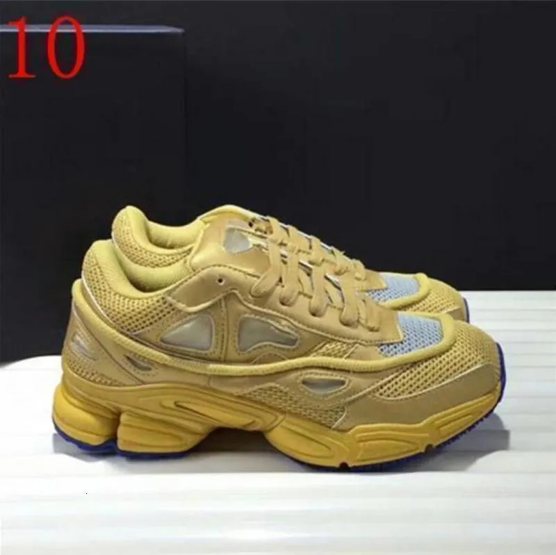 raf 2023 Nouveaux originaux de mode raf Simons Ozweego III Sports Hommes Femmes Clunky Métallique Argent Baskets Dorky Casual Chaussures Taille 36-45 HWG5 # L9KE