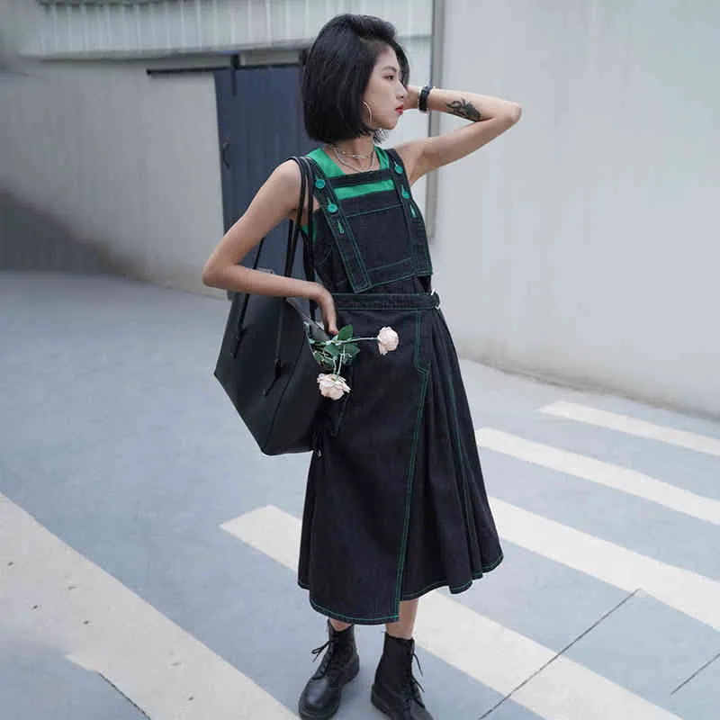 A line dungaree best sale dress