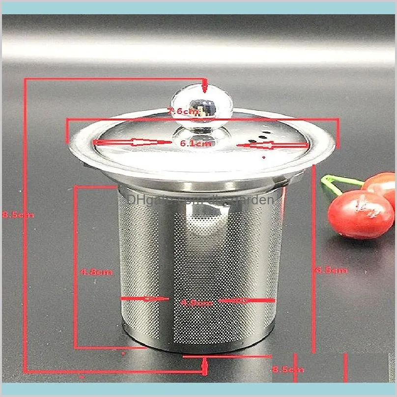 Reusable Tea Strainer Infuser Stainless Steel