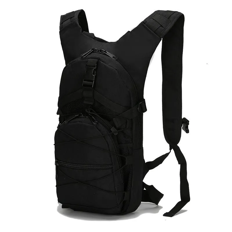 Utomhusväskor 15l Ultralight Molle Tactical Ryggsäck 800D Oxford Militär vandring Cykel Sport Cykling Klättring Väska