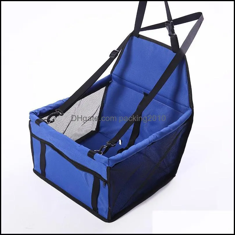 Travel Dog Car Seat Cover Folding Hammock Pet Carriers Bag Carrying For Cats Dogs transportinl hond