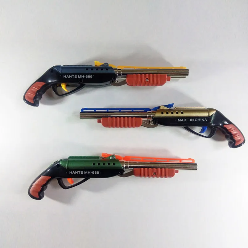 Kids Double-barreled toy gun soft Foam bullet pistol Cartridge Ejection  Blaster