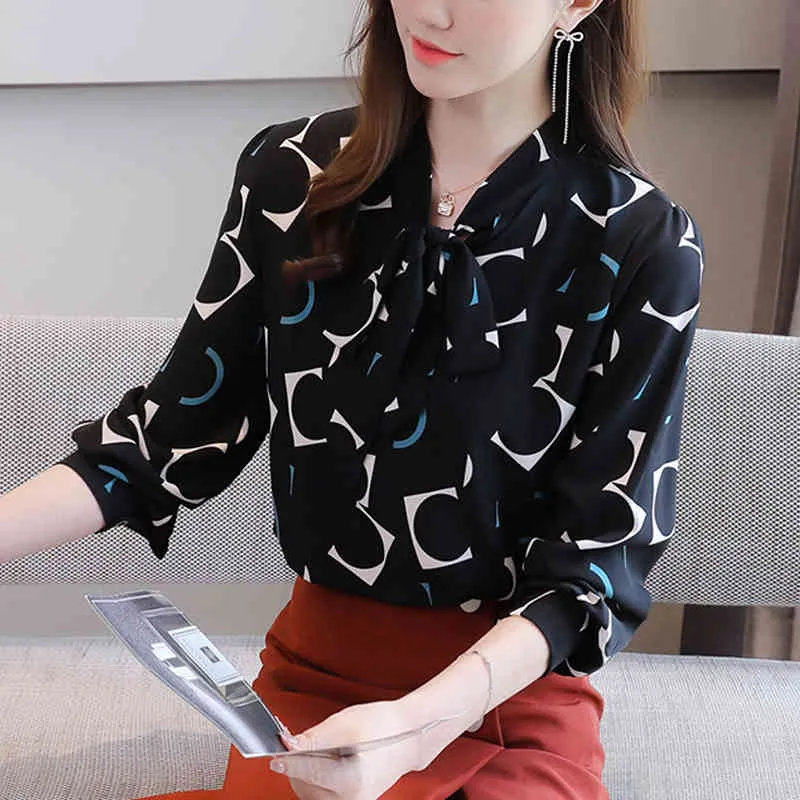 Women's Western Style Chiffon cut blouse with Printed