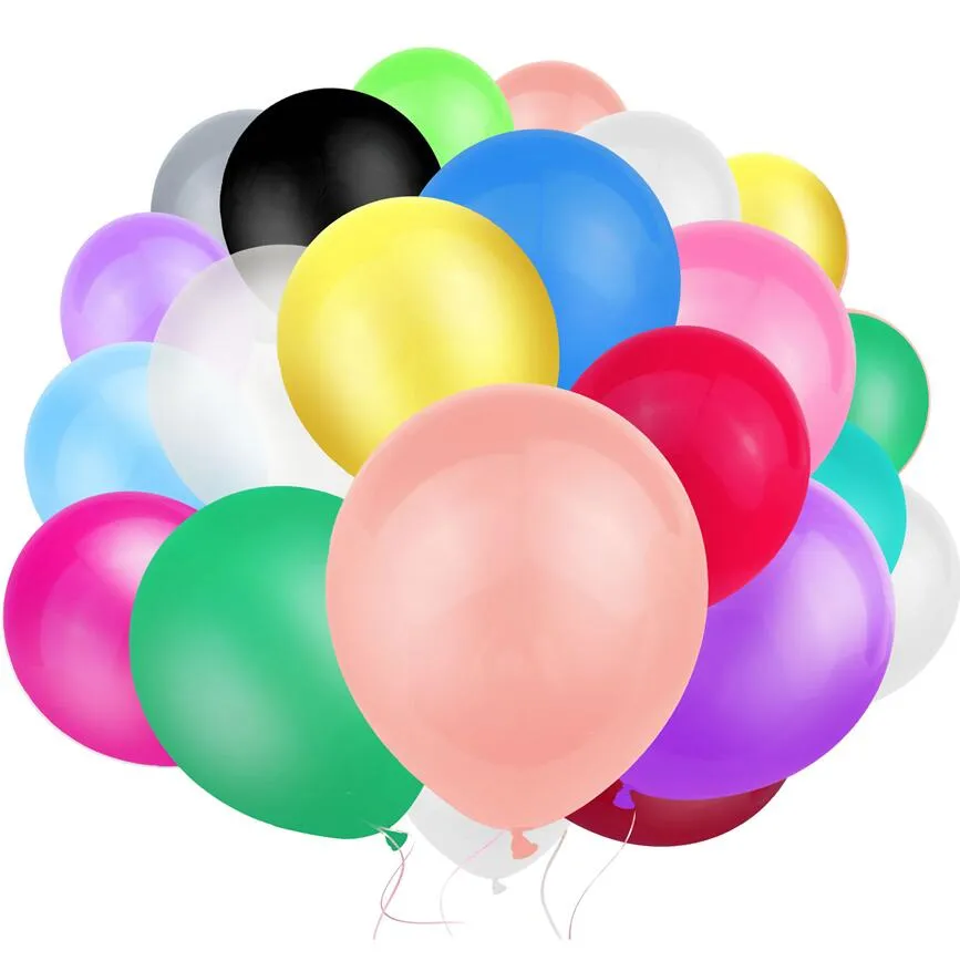 Tjock latex ballong fullmåne housewarming examen bröllopsfödelsedagsfest ballonger levererar ll536