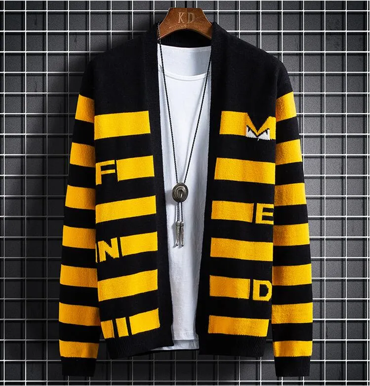Sudadera Hombre Con Cuello Alto Y Botones - Estilo Rayas, Casual Y Para Exteriores