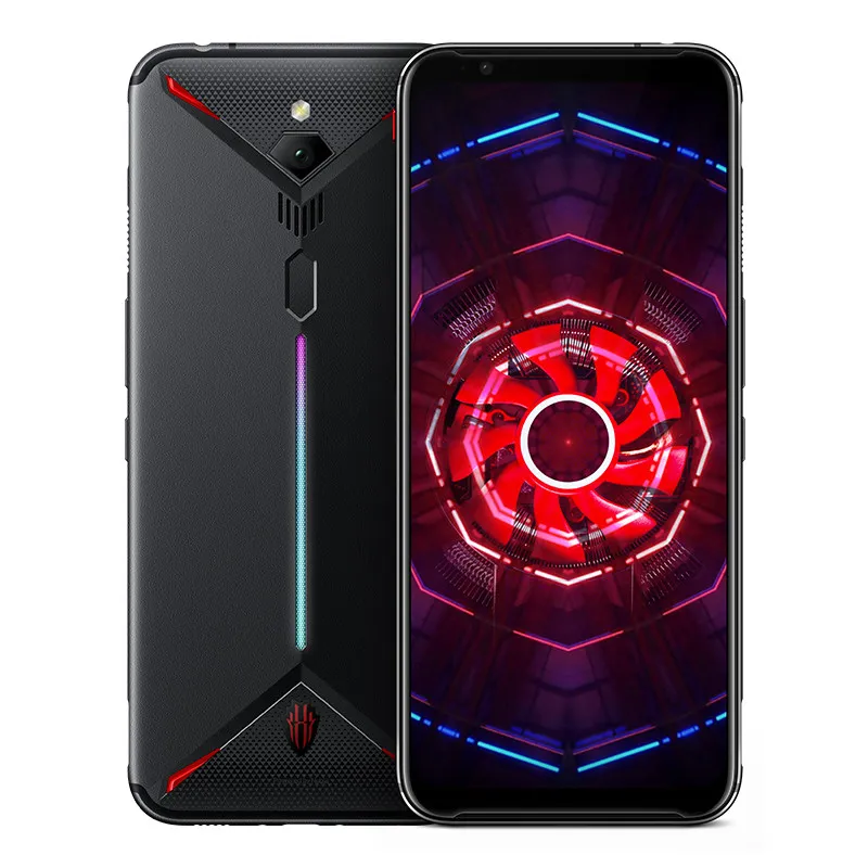 Nubia Red Magic 3 4G LTE الهاتف الخليوي الألعاب 6 جيجابايت RAM 64GB 128GB ROM Snapdragon 855 Android 6.65 "AMOLED Full Screen 48MP 5000mAh Vestprint ID الهاتف المحمول الذكي