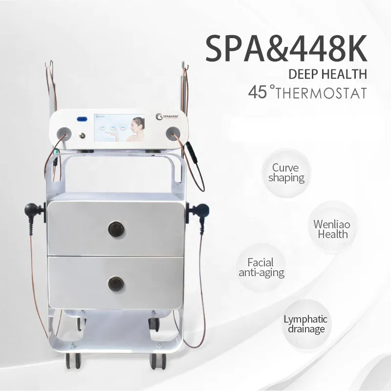 SPA448K Indiba Fettborttagning Slimming Systems Promote Cell Regeneration Temperaturkontroll Ret Tecar Therapy Shaping RF Instrument Beauty Machine