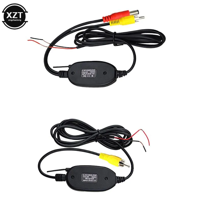 Auto achteruitzicht Camera's Parkeersensoren Camera WiFi draadloze bedradingskit 2,4 GHz DC 12V voertuigcamera's zender/ontvanger